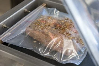 Fleisch im Sous Vide Beutel