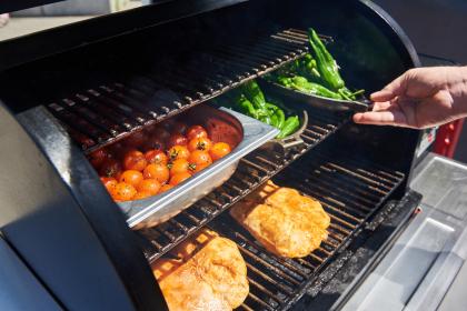 Gemüse auf dem Grill
