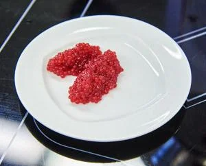 Kaviar hat gesamten Sirup aufgenommen