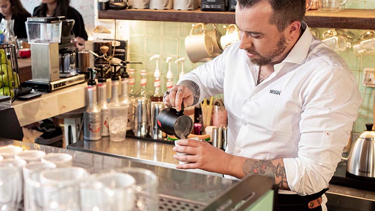 Barista Kaffee Café