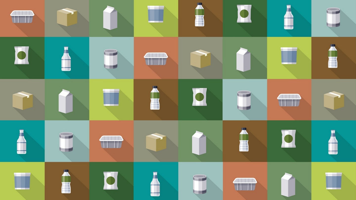 Verpackung Materialien und Formaten,