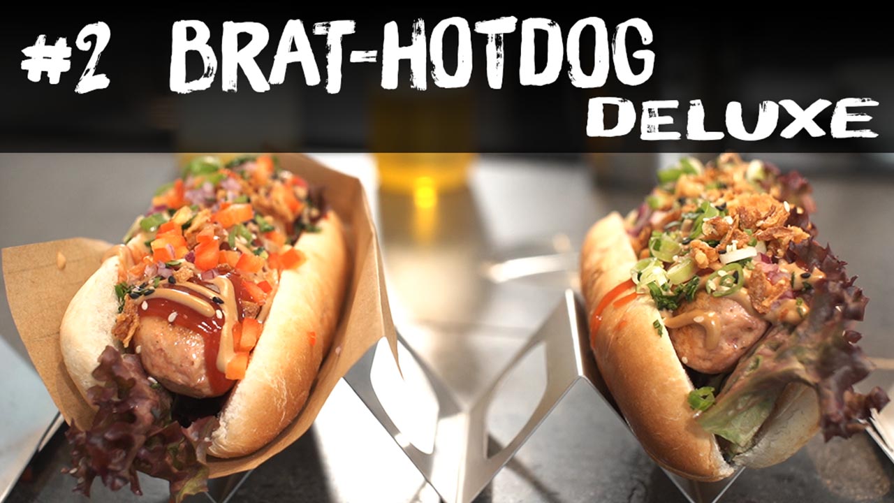 Brat-Hotdog Deluxe veganes Rezept