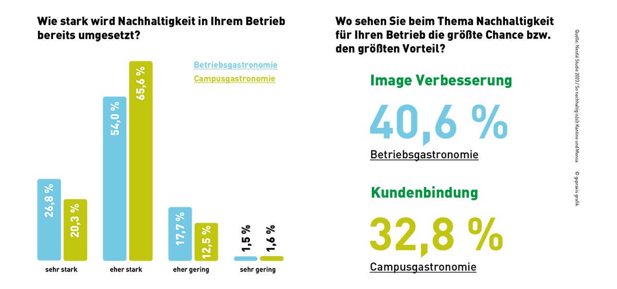 Nestle Studie Infografik 2023 über Nachhaltigkeit