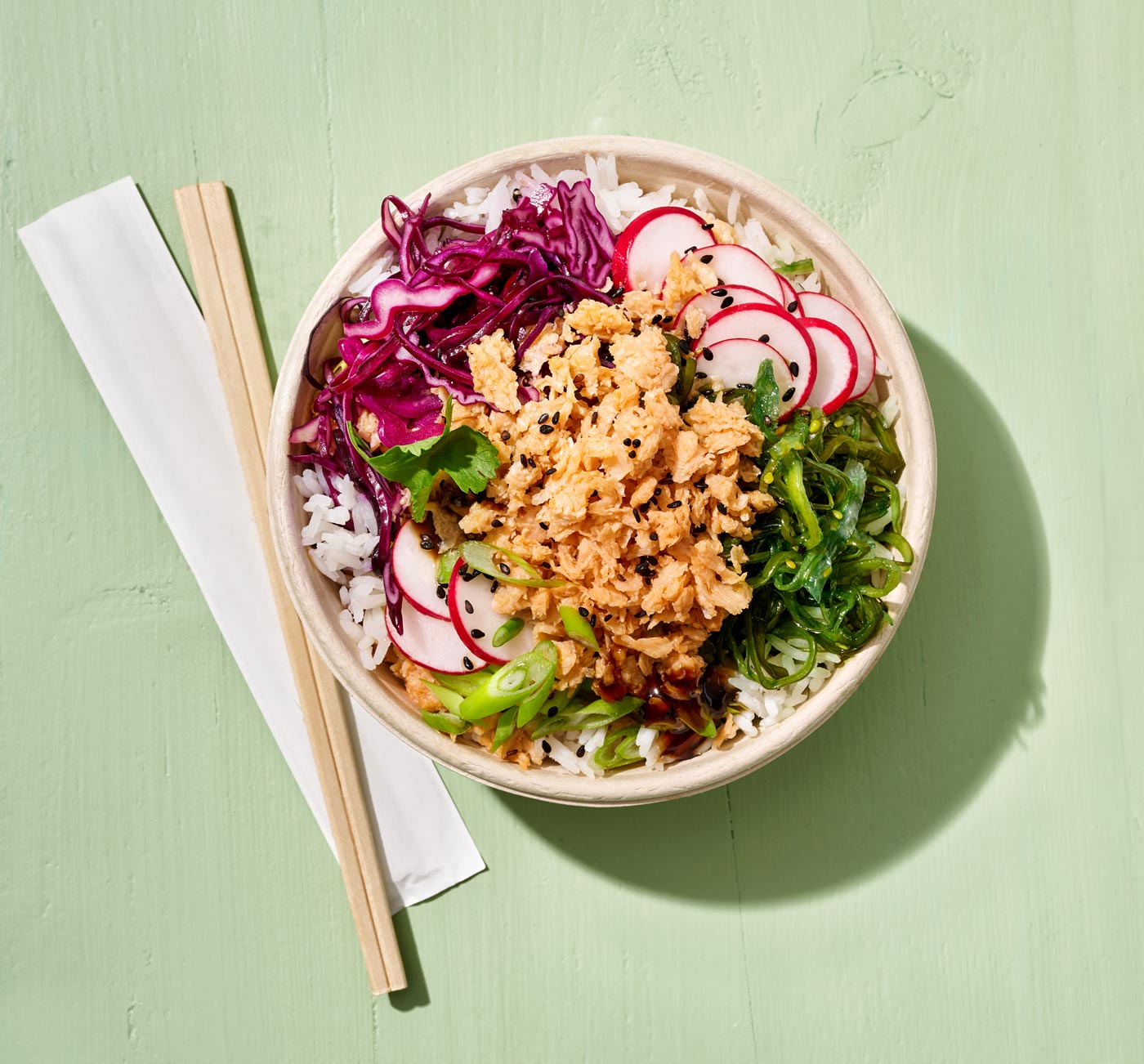 Sea lover Poke Bowl mit Garden Gourmet Vuna