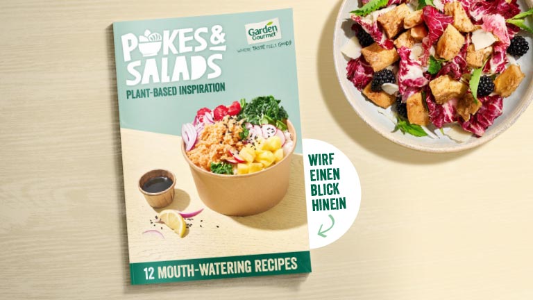 Rezeptfolder mir Bowls und Salaten herunterladen