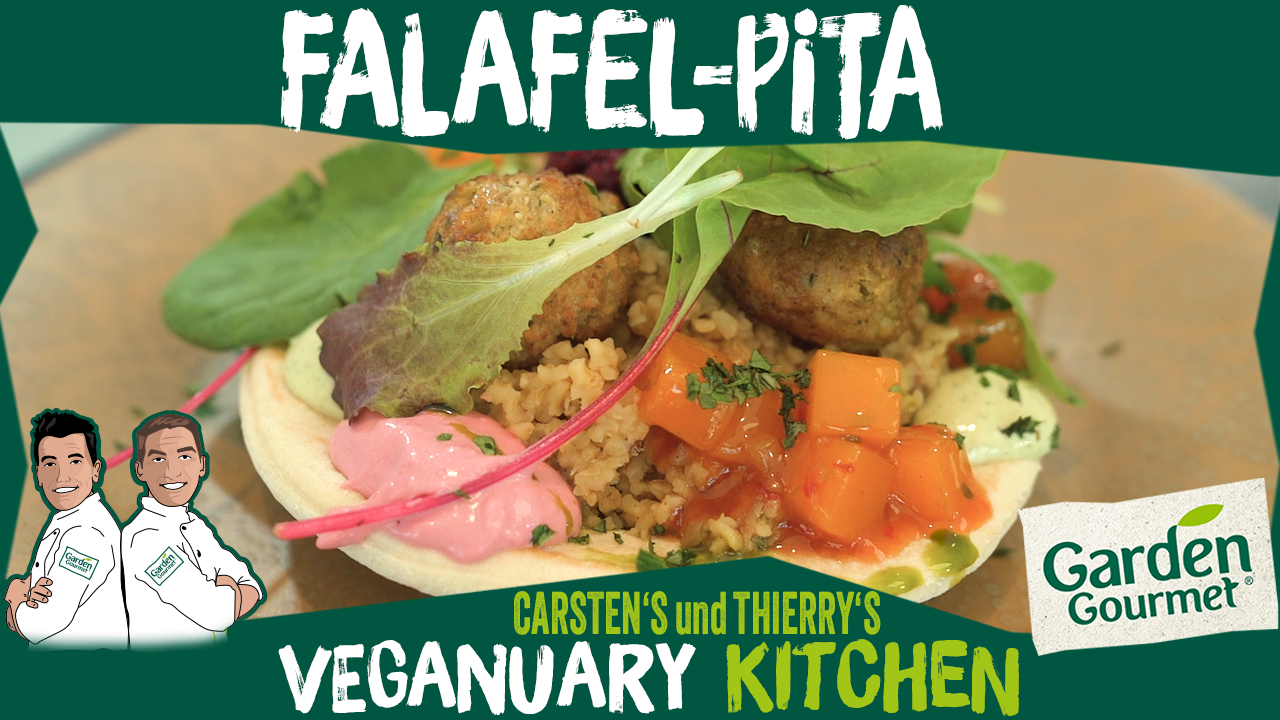 Falafel Pita mal anders