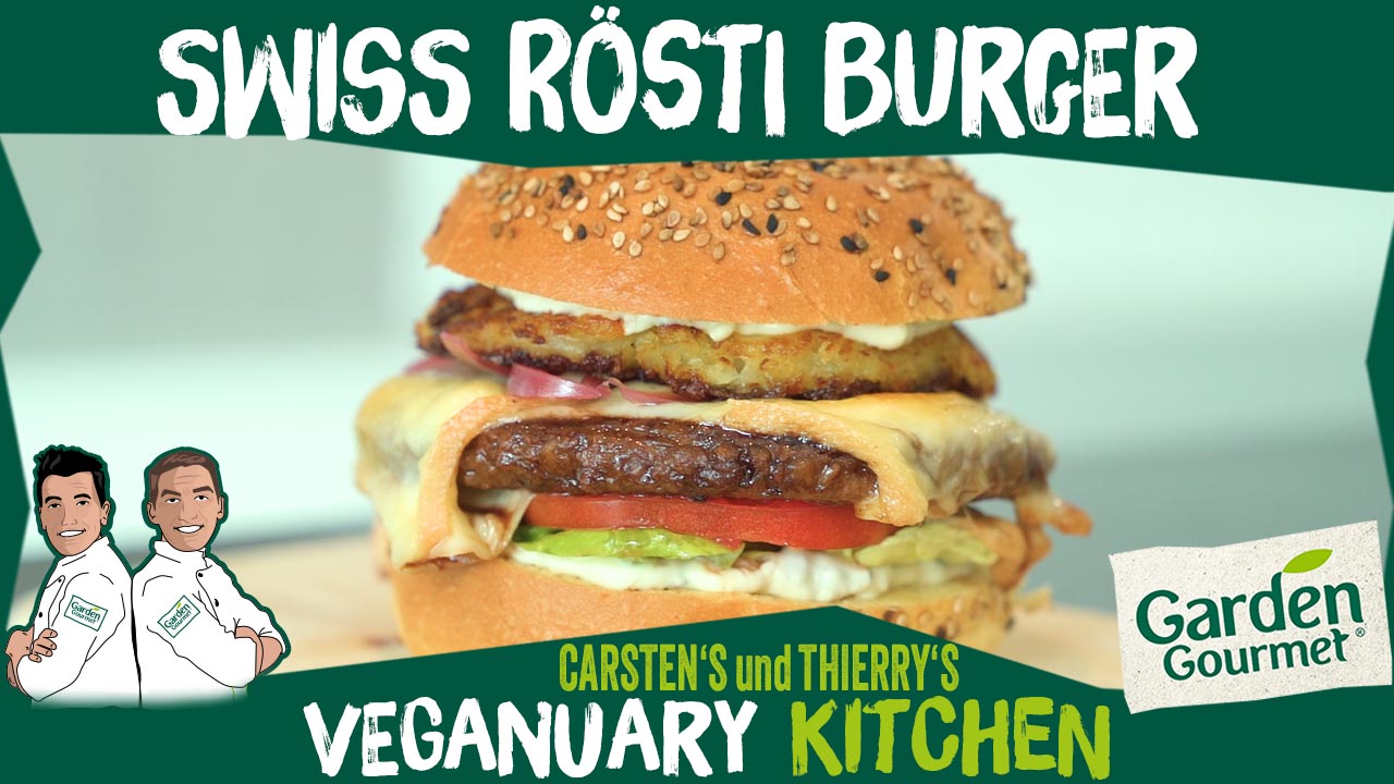 Swiss Rösti-Raclette mit Sensational™ Burger