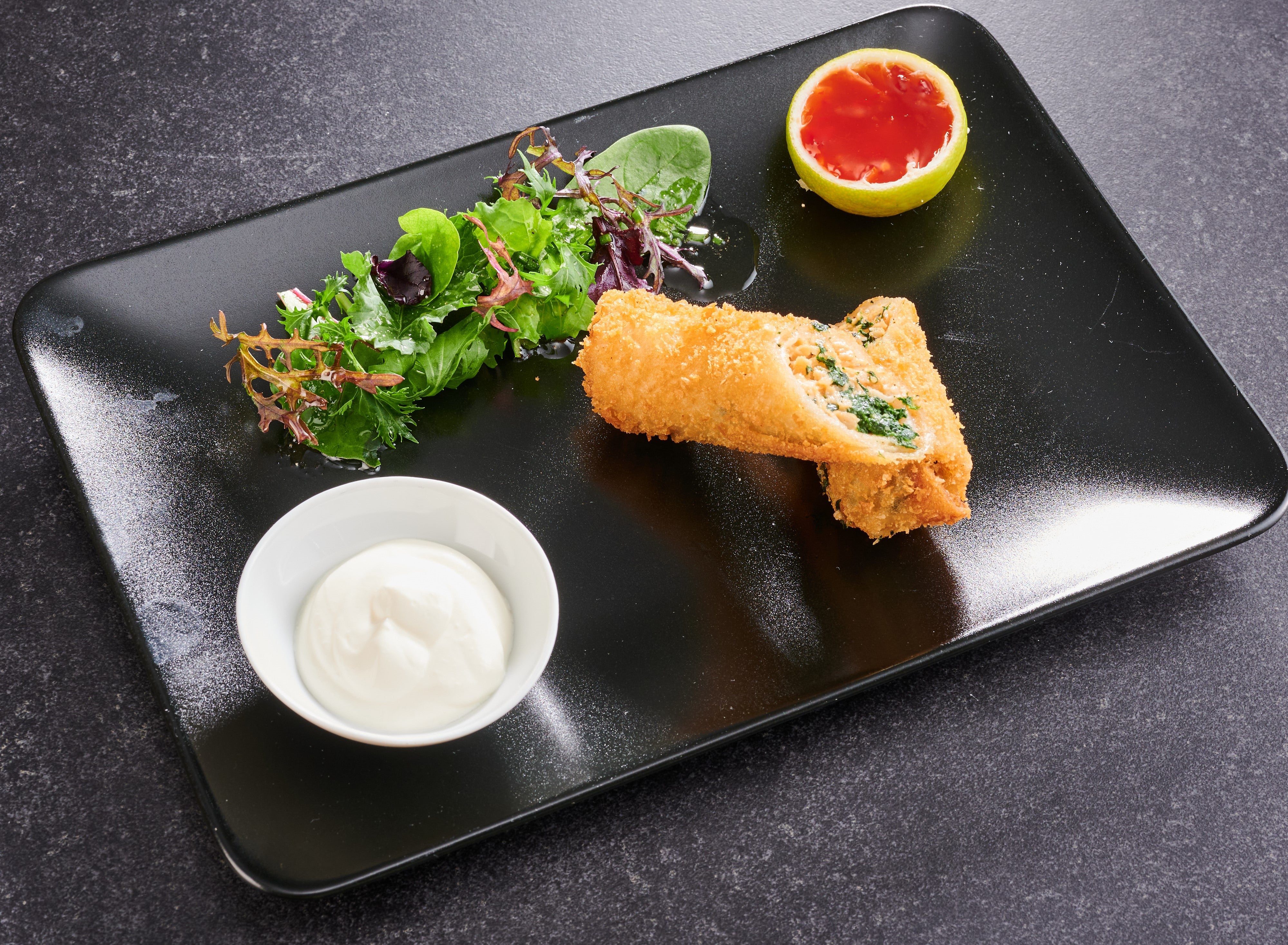 Frittierter Pfannkuchen