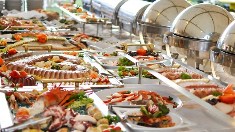 Catering food