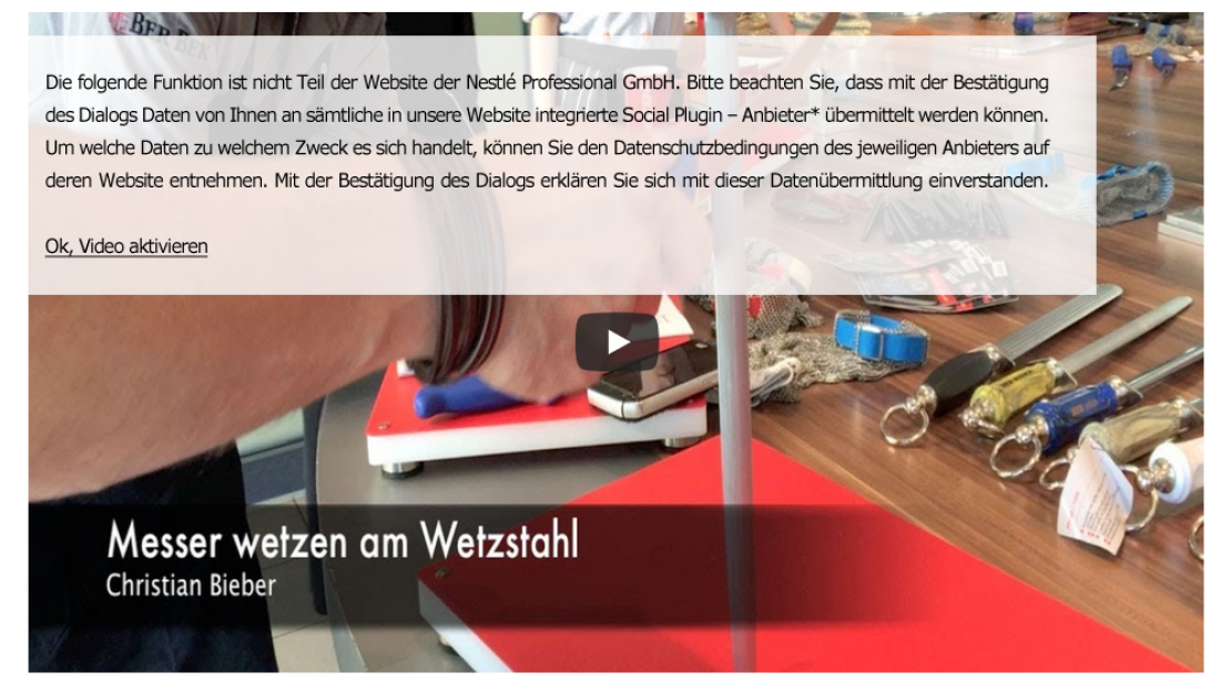 Messer schärfen
