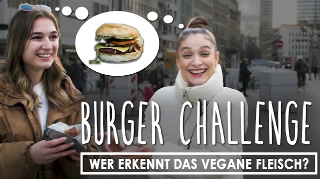Fletcher´s Burger Challenge: Wer erkennt das vegane Fleisch?
