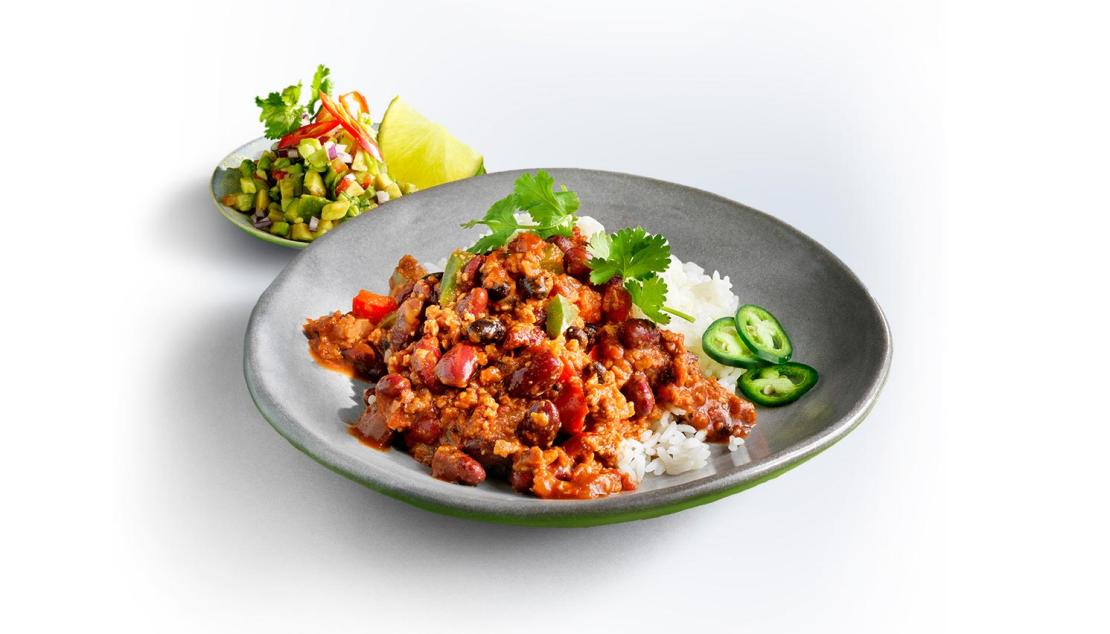 Rezept Veganes Hack mit Reis