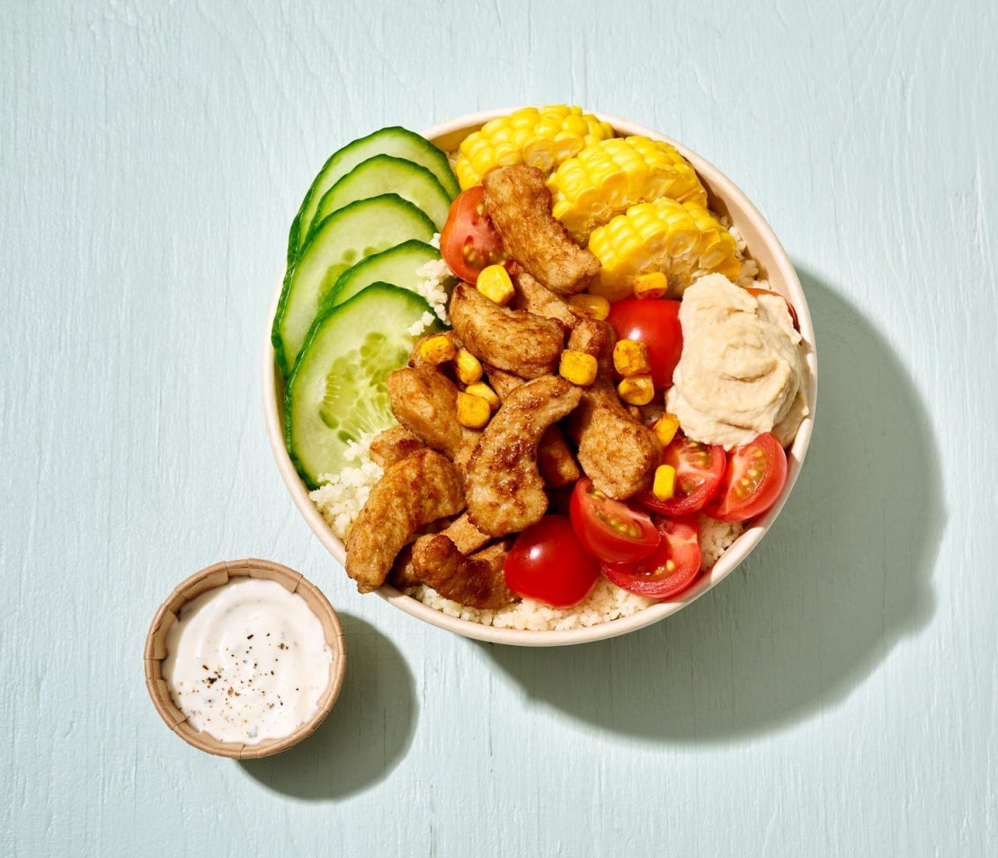 Veggie Love Poke Bowl mit Garden Gourmet Vegan Pieces