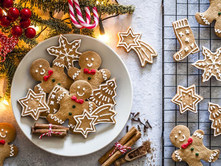 Weihnachtlicher Lebkuchen