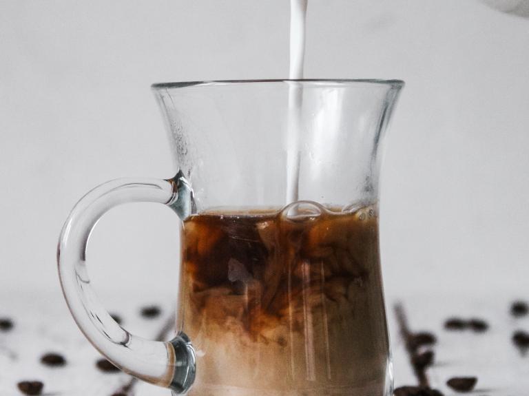 Kaffee mit Milch