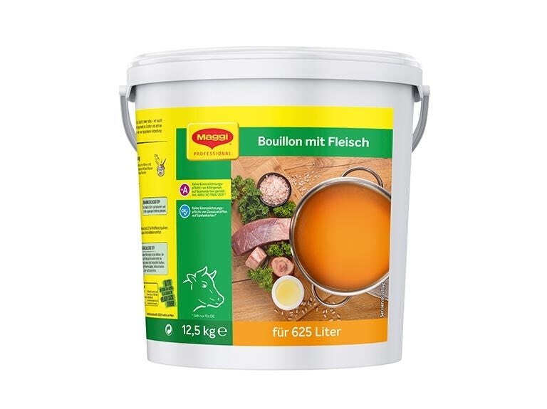 Maggi Bouillon mit Fleisch