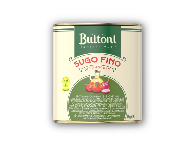 Sugo Fino mit Schatten Vegan Logo