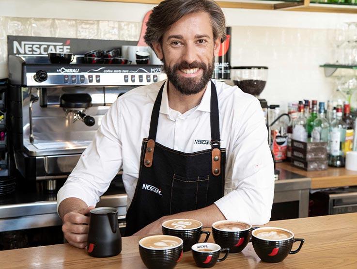 Barista Kaffee Nescafé