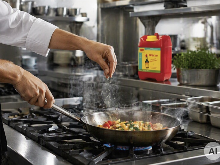 MAGGI BrandPage Küche mit Bucket