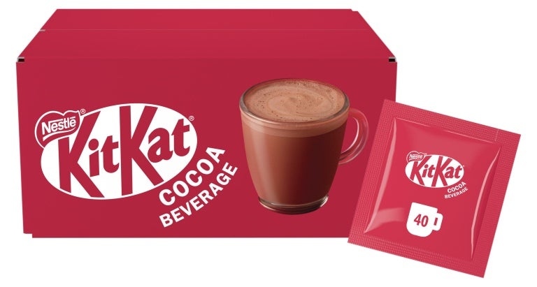 Kitkat cocoa beverage