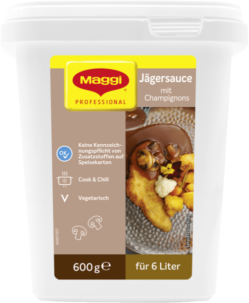 Maggi Jägersauce mit Champignons