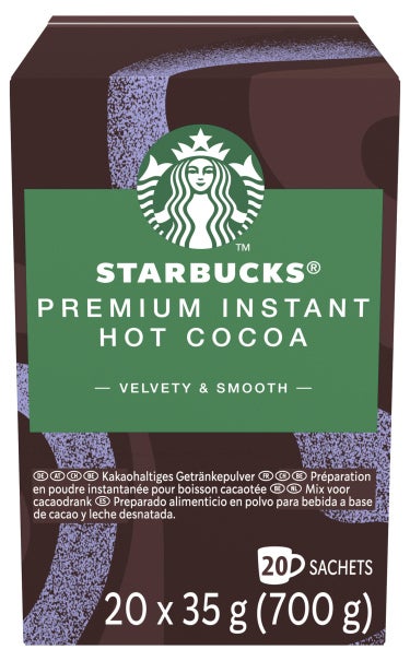  Starbucks Premium Instant Hot Cocoa