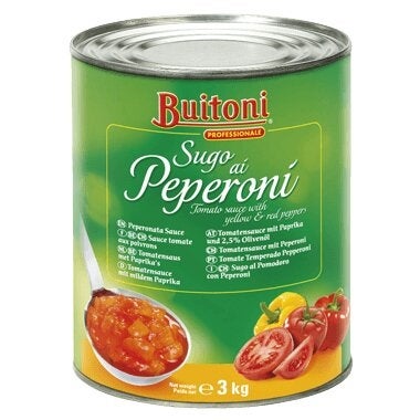 Produktbild BUITONI Sugo ai Peperoni Tomatensauce mit mildem Paprika 3 KG