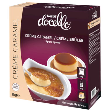 NESTLÉ DOCELLO Crème Caramel Crème Brûlée 1 kg