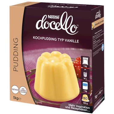 DOCELLO Kochpudding Typ Vanille