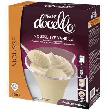 DOCELLO Mousse Typ Vanille