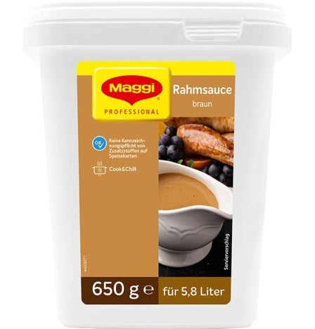 Rahmsauce braun 650g