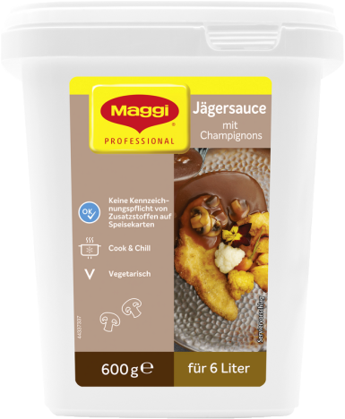 Maggi Jägersauce mit Champignons