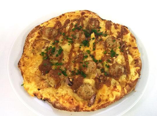 Pizza Weißwurst