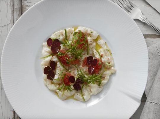 Ceviche vom Steinbutt