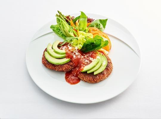 Rote Beete-Quinoa Bratling, vegan