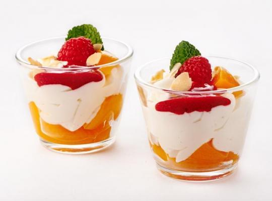 Pfirsich Melba Rezept Dessert