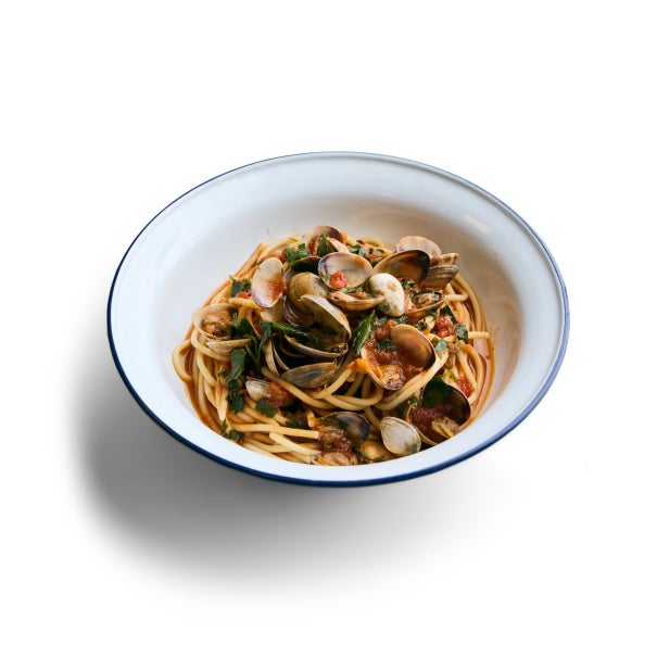 Spaghetti Vongole al Pomodoro