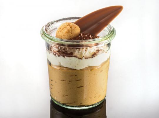 Dessert "Cappuccino"