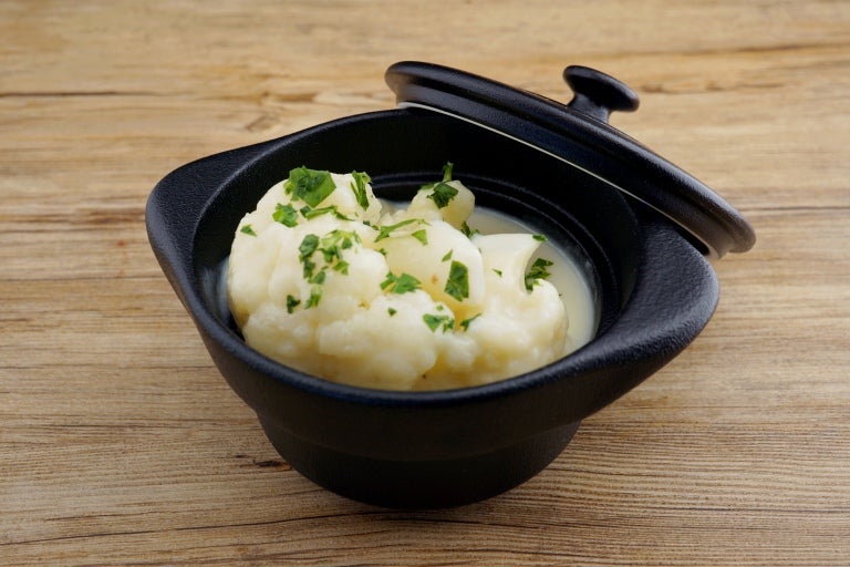 Bechamélsauce (zu Blumenkohl)