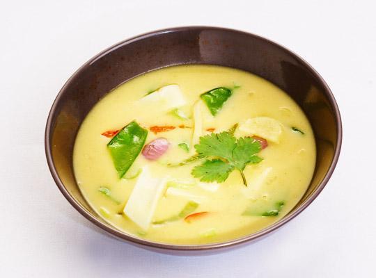 Kokos-Curry-Suppe