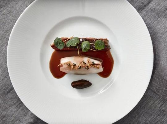 Rib Eye Steak mit Schalotten - Marmelade