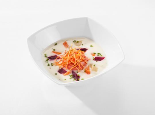 Suppe von 4erlei Wurzelgemüse