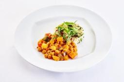 Bulgur mit Gemüsecurry