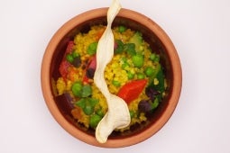 Vegane Graupen Paella