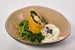 Wildlachs im Filoteig