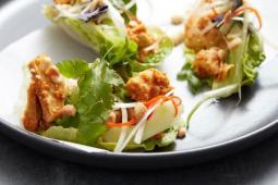 Garden Gourmet - Satay Style vegane Filetstreifen mit asiatischen Kräutern