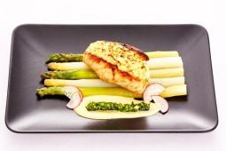 Frischkäse-Spargel Hähnchen