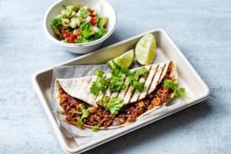Garden Gourmet - Mexiko - Quesadillas mit veganen Hack, Kürbis und Avocado