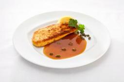 Schnitzel-Sauce mit Zitronen und Kapern (Wiener Art)