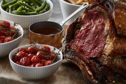 Roastbeef mit Rotwein - Portweinsauce